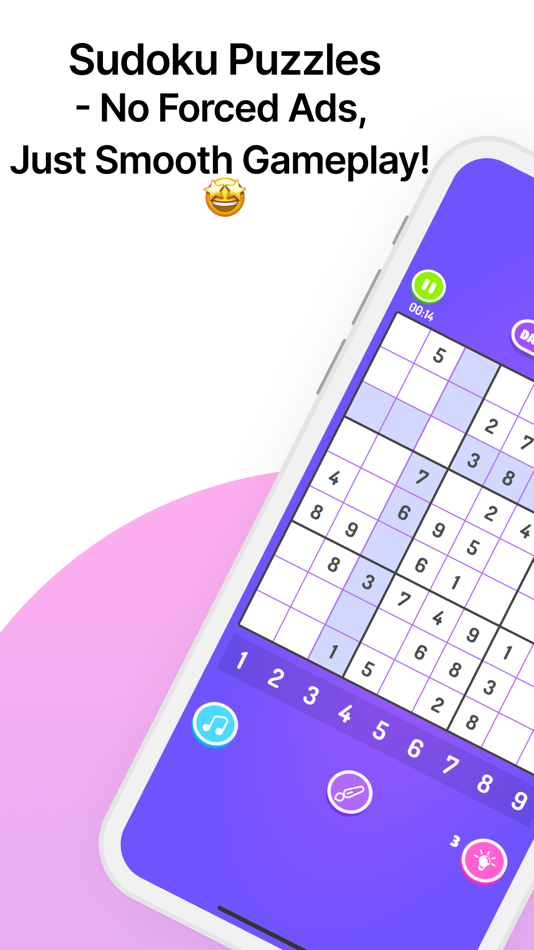 #2. Sudoku Puzzle Brain Games (iOS) Podle: Pooja Gupta
