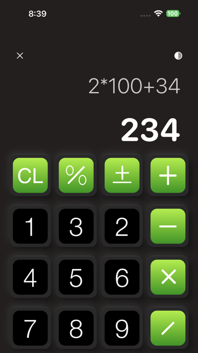 Calculator Widget -Simple calc Screenshot
