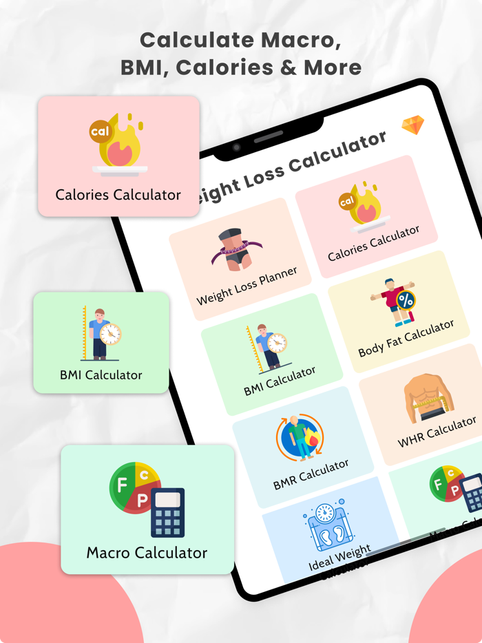 Weight Loss Tracker - BMI BMR