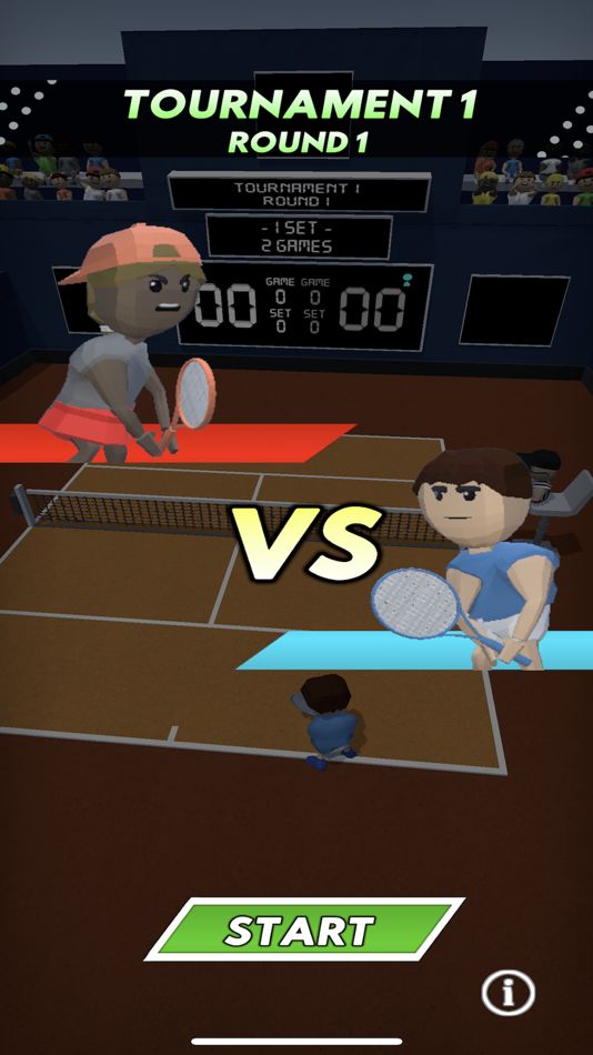 #5. Competitive Tennis Challenge (iOS) 由: Magnin & Associates