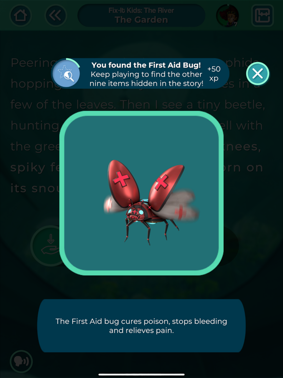 Fictive Books: Reading Games iPad screenshot 3 - Entertainment app