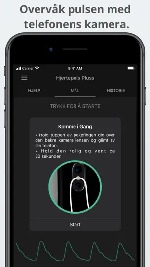 Hjertepuls Pluss iPhone-skjermbilde 1