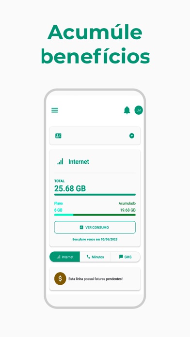 Leste Móvel Screenshot