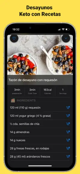Game screenshot Recetas keto - low carb DIET hack