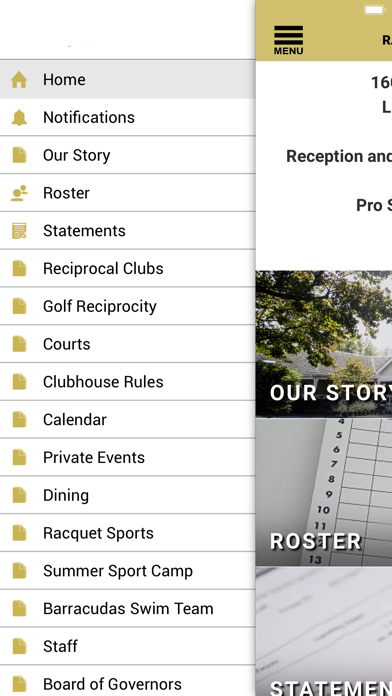 Racquet Club Ladue Screenshot