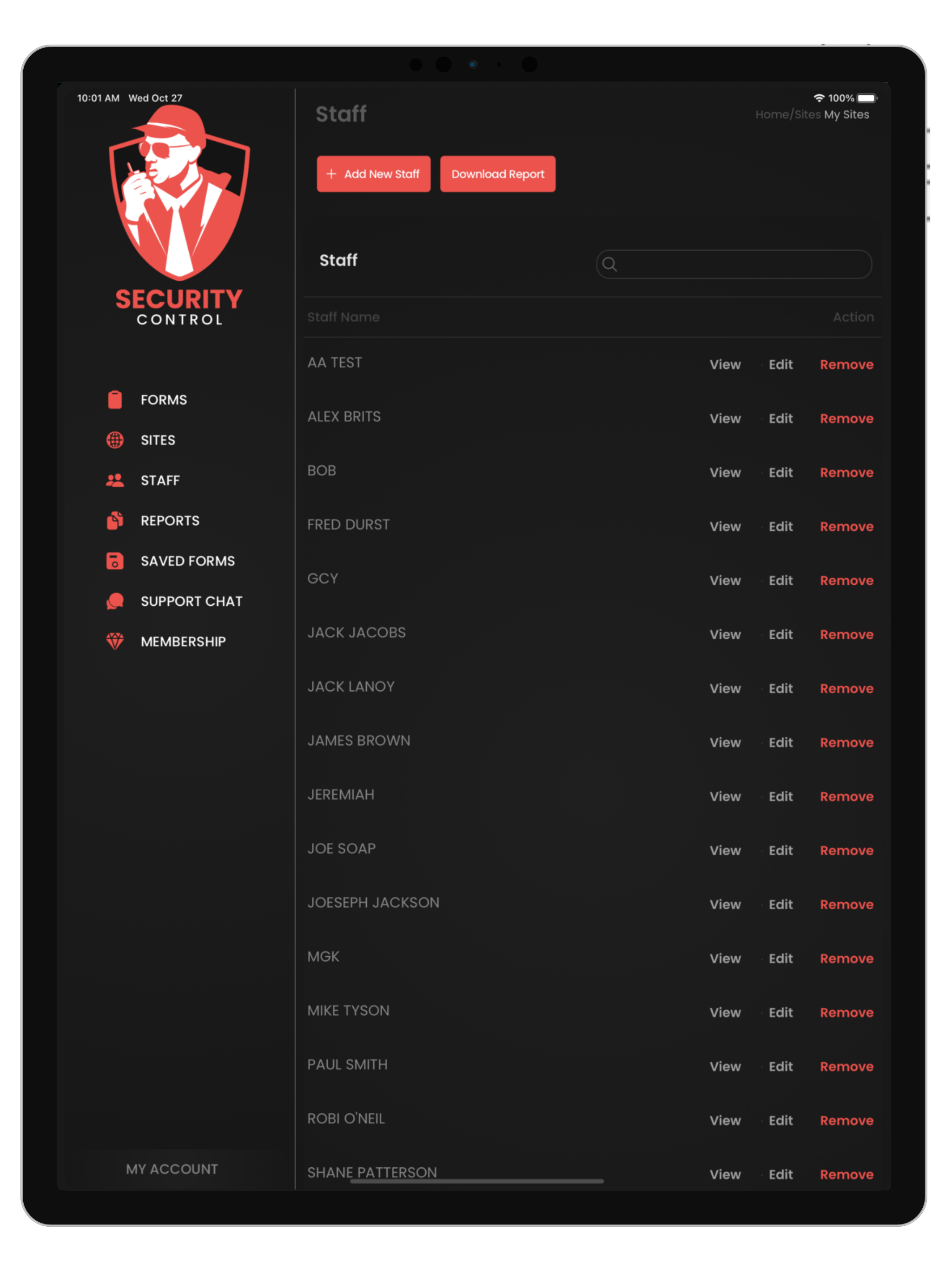Security Control screenshot 11