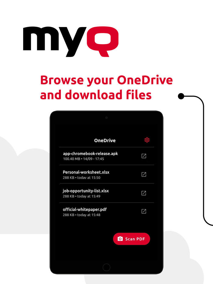 Camera Scan to OneDrive