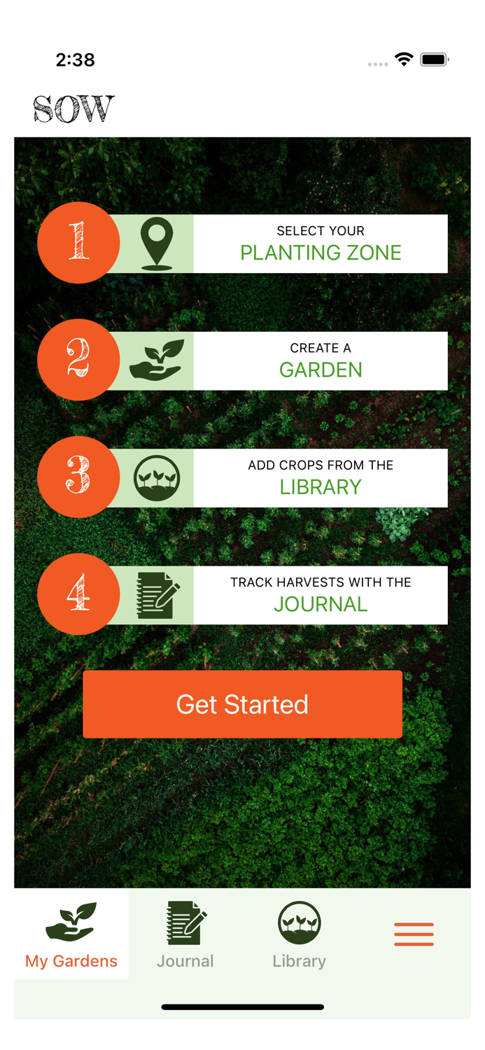 SOW - A Planting Companion