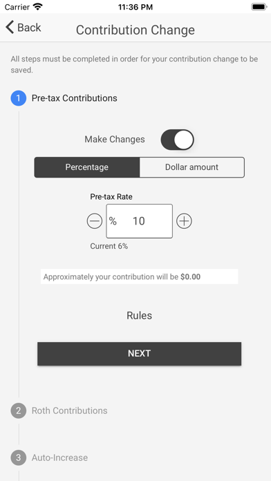 C&N Retirement Screenshot