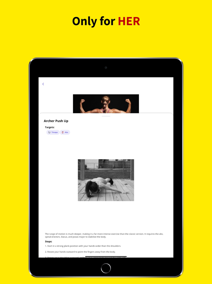 AlphaQueen Pushup Trainer