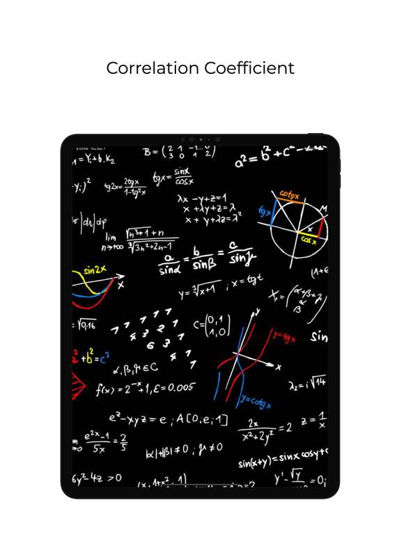Screenshot #5 pour Correlation Coefficient