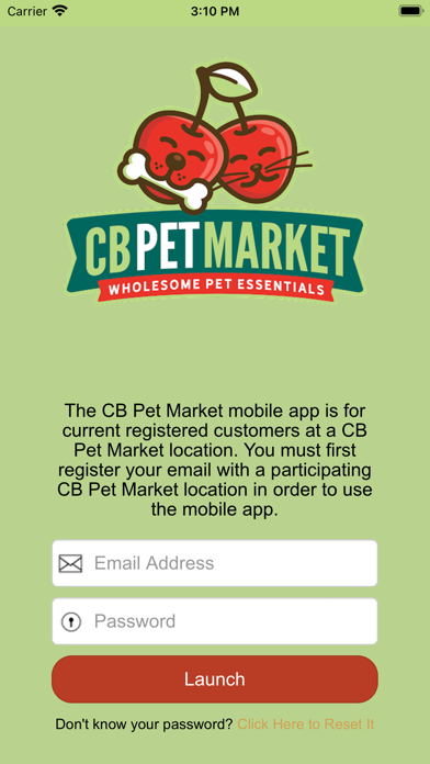CB Pet Market Screenshot