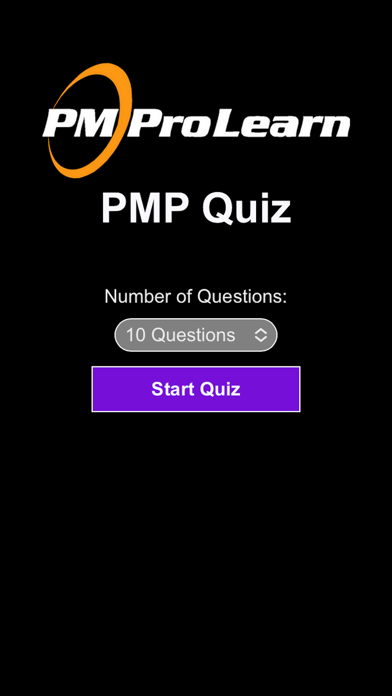 ProQuiz - PMP Screenshot