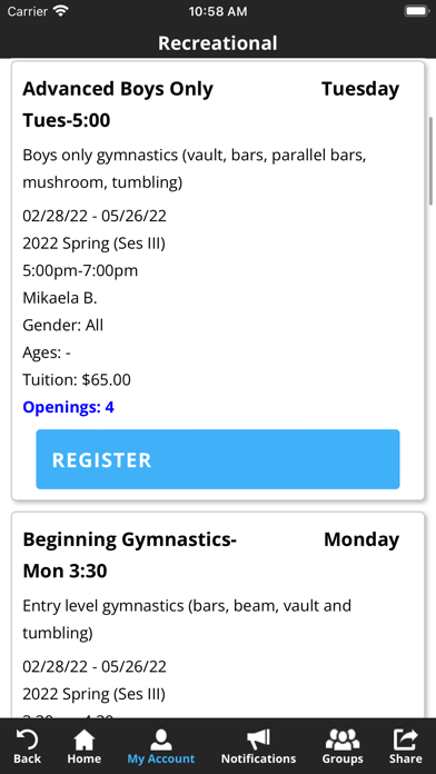 Star Gymnastics Screenshot