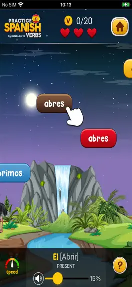 Game screenshot Learn Spanish Verbs Game Extra mod apk