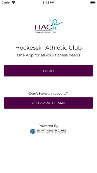 Screenshot #1 pour Hockessin Athletic Club App