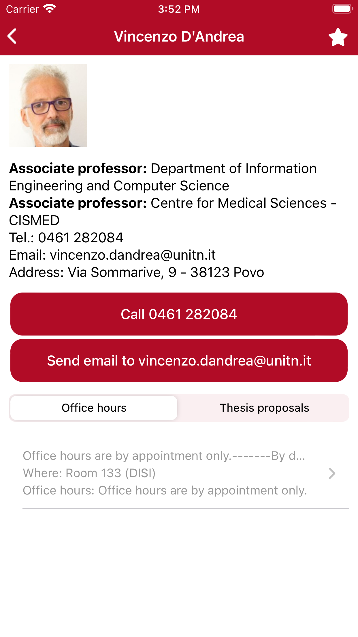 UniTrentoApp