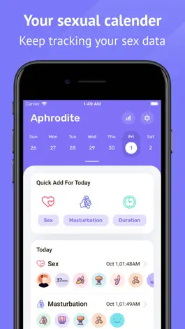 Game screenshot Aphrodite-Sex Tracker mod apk