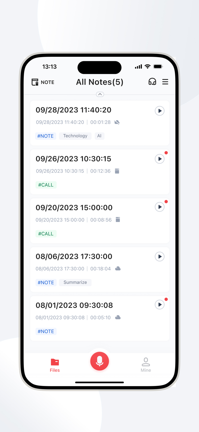 PLAUD AI Voice Recorder
