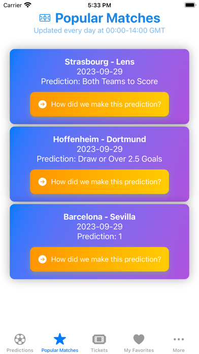 Footy: Betting Tips & Predict Screenshot