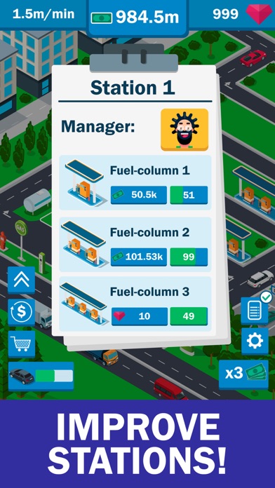 Idle Gas Station - Fuel Tycoon Screenshot