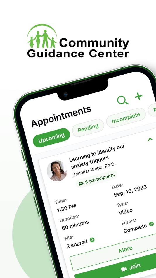 #1. Community Guidance Center (iOS) Podle: Community Guidance Center