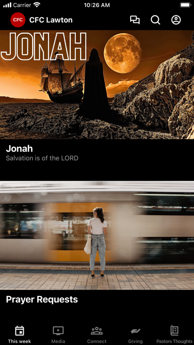 Screenshot 1 of Christ's Fellowship Church App