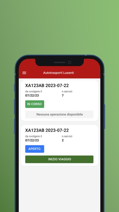 Autotrasporti Lusenti Screenshot