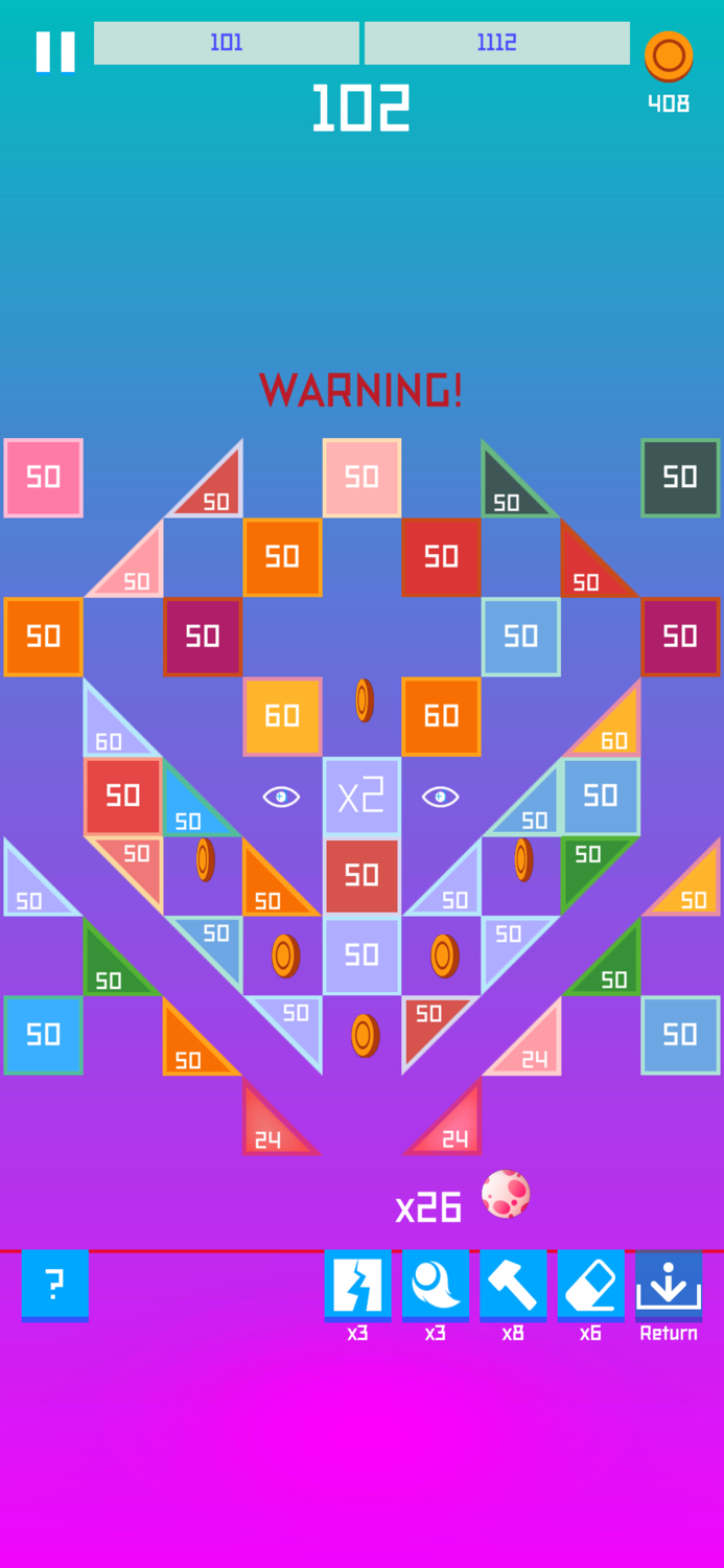 Bricks Ball Crusher Adventure