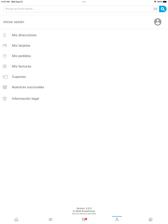 PuntoFarma iPad screenshot 6 - Lifestyle app