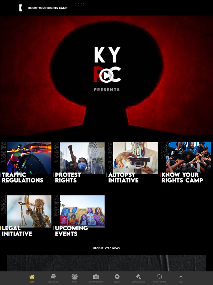 Know Your Rights Camp