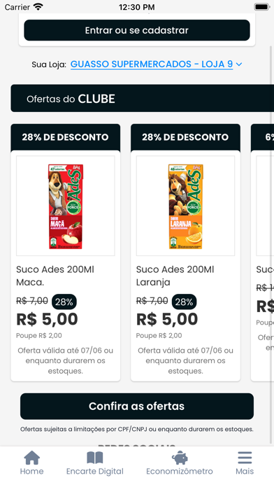 Guasso Clube de Descontos Screenshot
