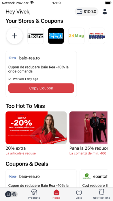 Discount - Coupons, CashBack Screenshot