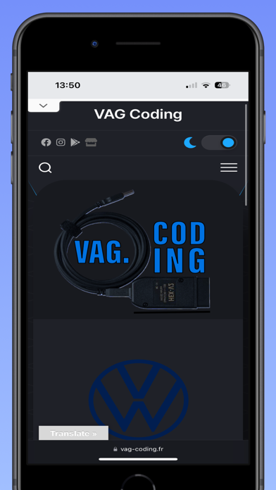 VAG Coding Screenshot