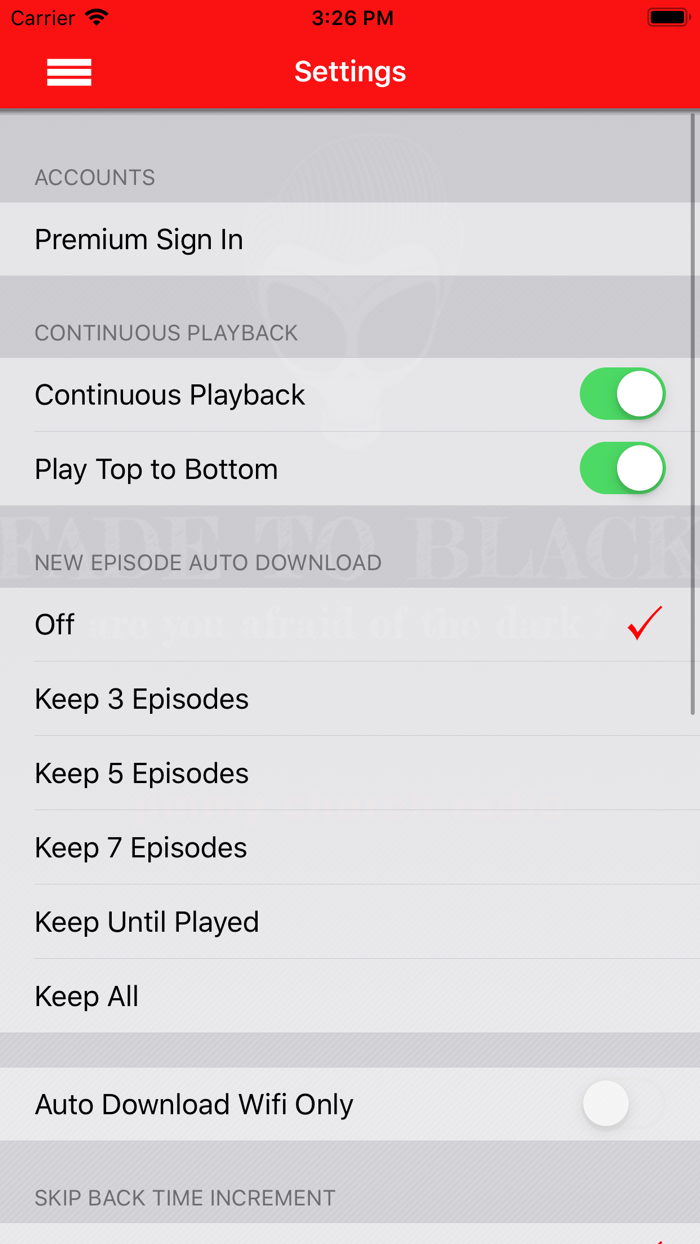 Fade to Black Podcast