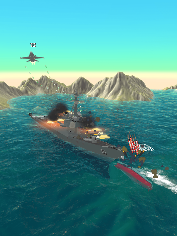 Sea Merge: Ship battleship warのおすすめ画像2