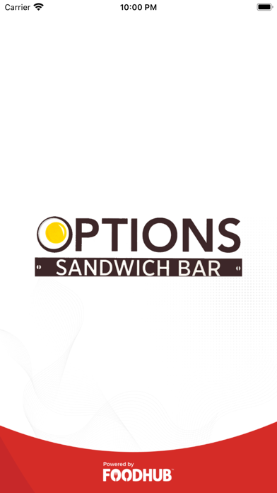 Options Sandwich Bar Screenshot