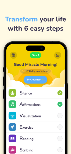 ‎Miracle Morning Routine Screenshot