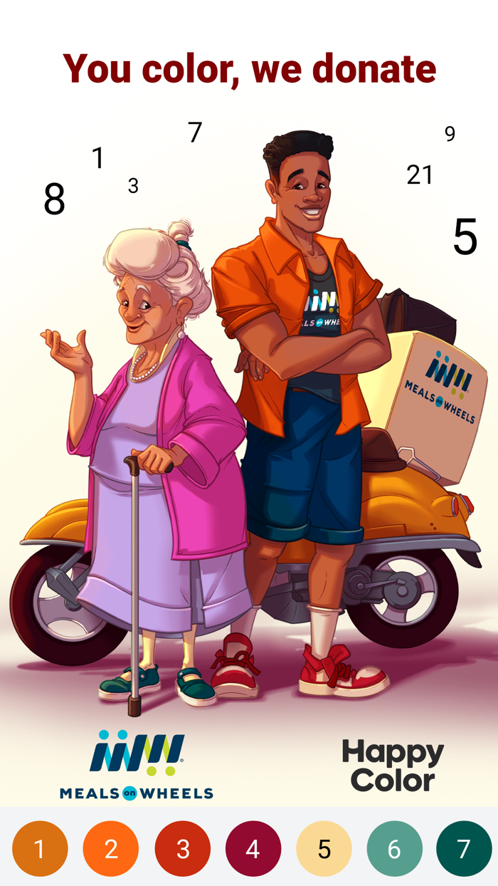 Happy Color® Art Coloring Book