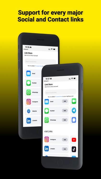 tapSnap: Digital Business Card screenshot-3