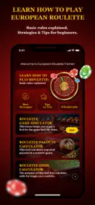 European Roulette Trainer App screenshot #1 for iPhone