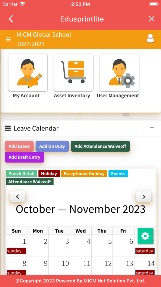 #4. Edusprint Lite (iOS) 由: MICM Net Solutions Pvt Ltd