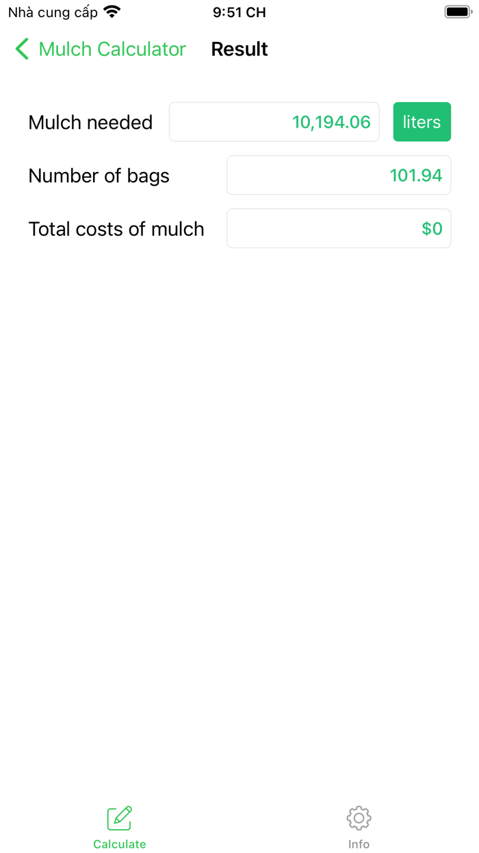 Mulch Calculator - Landscape