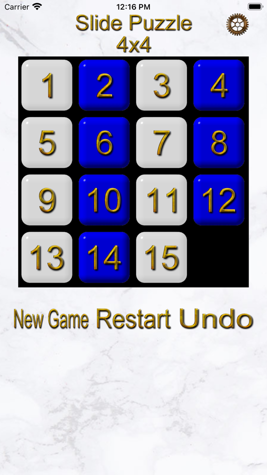 #2. Mystic Square Puzzle Game (iOS) 由: Gary Wall
