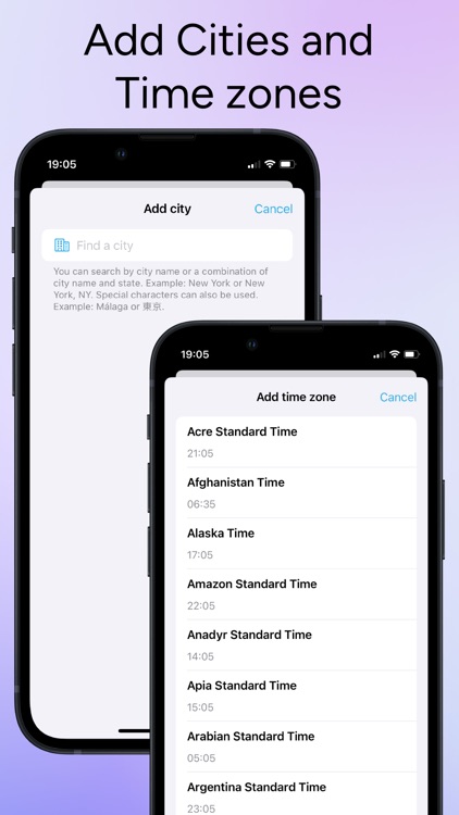 ZoneMate - Time Zone Planner