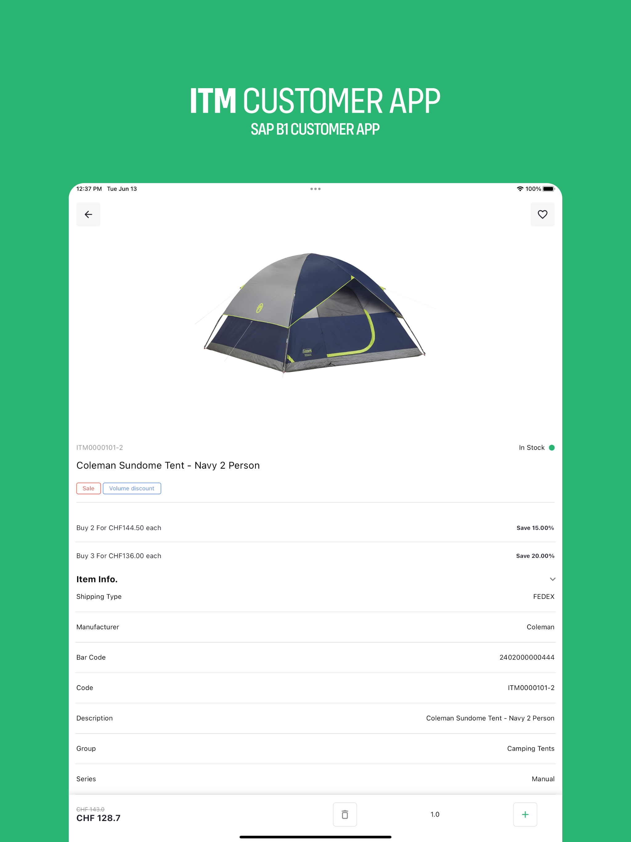 ITM - Customer App