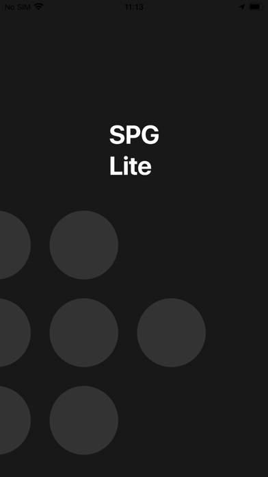 SPG Lite Screenshot
