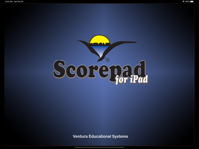 Scorepad for iPad