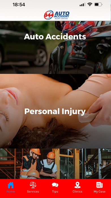 844 Auto Accident Screenshot
