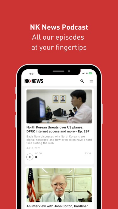 NK News Screenshot